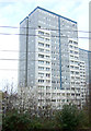 Tower block on Citizen Road, London