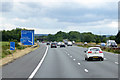 ST0514 : Southbound M5 at Junction 27 by David Dixon