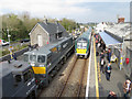 M6879 : Passing trains at Castlerea station by Gareth James