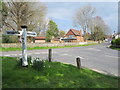 TQ3215 : Road junction in Ditchling by Malc McDonald