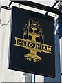 The Fountain sign