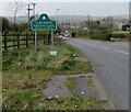 Northern boundary of Llechryd