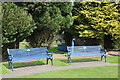 Seating at the Remembrance Garden, Lockerbie