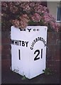 Old Milepost by the A171, Castle Road, Whitby