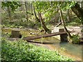 Footbridge over Saltburn Gill