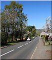 A40 towards the NW edge of Bwlch, Powys