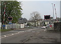 Rhiwderin Level Crossing