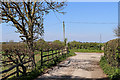 Birchley Farm Road west of Pattingham in Staffordshire