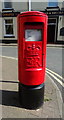 Elizabeth II postbox on Burnley Road, Padiham