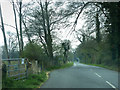 B3420 near Wherwell