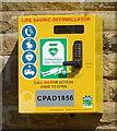 Defibrillator on Padiham Road Methodist Church, Burnley
