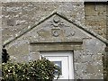 Ornate Carvings above Porch