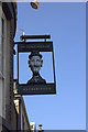 Stanley Jefferson pub sign, Market Place