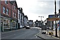 Corwen: Looking west towards Bridge Street