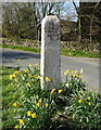 Old Milestone at the junction of Slack Road and Widdop Road