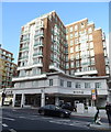 Service station with flats above, Marylebone Road