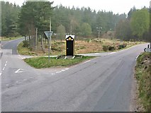 NO6589 : Road Junction on the B974 by G Laird
