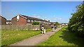 Walkway north of Park Springs School, Gainsborough