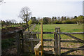 Path leading to Beeford Road near Low Upton