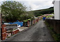 A back lane in Abertysswg