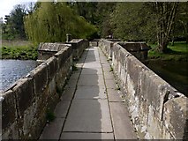 SK2168 : Bridge over the River Wye by Graham Hogg