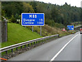 NS7675 : Southbound M80 near Cumbernauld by David Dixon
