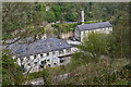 SK1672 : Litton Mill from the Monsal Trail by David Martin