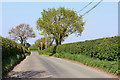 Road to Whiston Cross in Shropshire