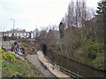 SJ9297 : Towpath repairs by Gerald England
