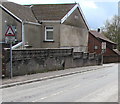 Warning sign - humps ahead, Park Crescent, Bargoed