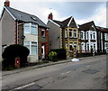 West side of Commercial Street, Fleur-de-lis