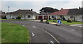 ST3049 : Bungalows opposite a bend in Westfield Drive, Burnham-on-Sea by Jaggery