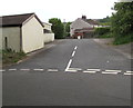 Up Bryngwyn Street,  Fleur-de-lis