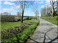 View North along the Drumantine Road