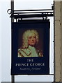 SJ3797 : Sign for the Prince George Hotel, Fazakerley by JThomas