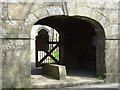 Lychgate arch