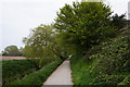 Bridleway alongside the River Freshney