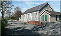 SN4129 : The village hall and conveniences, Llanpumsaint by Humphrey Bolton