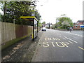 SD3801 : Bus stop and shelter on Foxhouse Lane, Maghull by JThomas