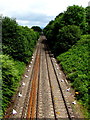 Welsh Marches Line from Penperlleni towards Abergavenny