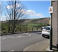 CCTV in operation notice, Charles Street, Abertysswg