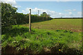 Arable field near Shutteroaks