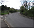 Bend in the minor road from Rhymney to Abertysswg