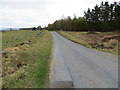 Road approaching Braes of Foss