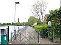 Path on the south side of Millwall Outer Dock