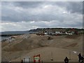 SY4690 : Coastal Defence Improvement Works, East Beach, West Bay by John Stephen