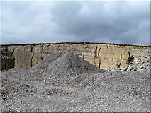 NY8621 : Limestone quarry near Grains o' th' Beck by Gordon Hatton
