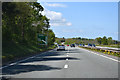 A55 approaching junction 33