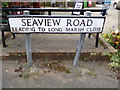 Seaview Road sign