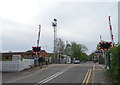 Level crossing on station Road, Maghull